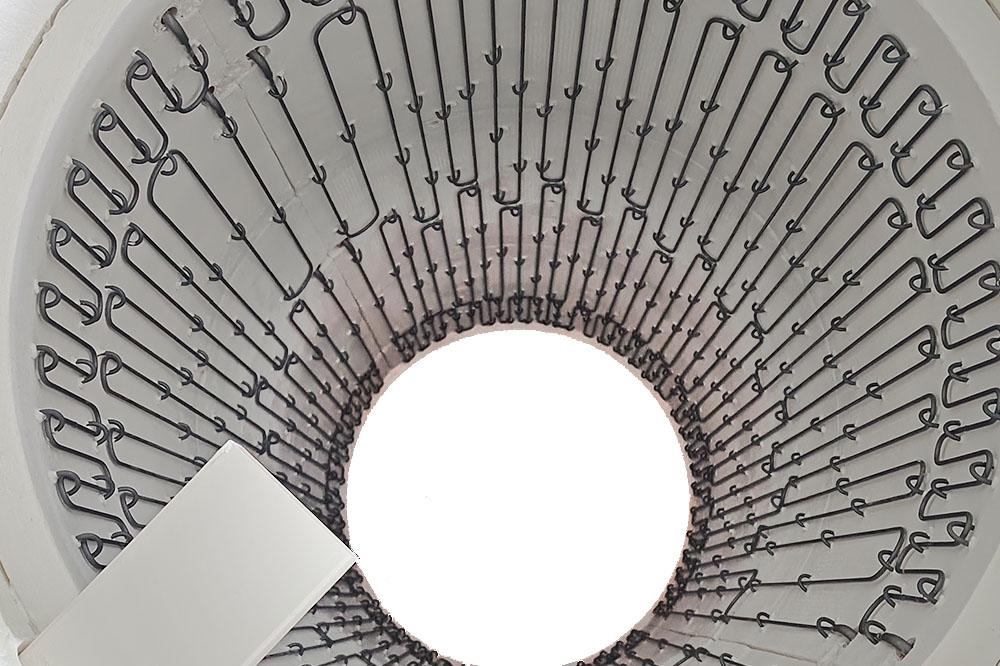 استفاده از المنت مولیبدن دی سیلیساید در کورهی استوانهای