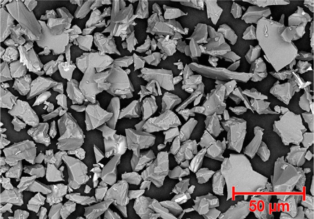 مورفولوژی و اندازه ذرات پودر آلومینا 3% تیتانیا مناسب برای ترمال اسپری