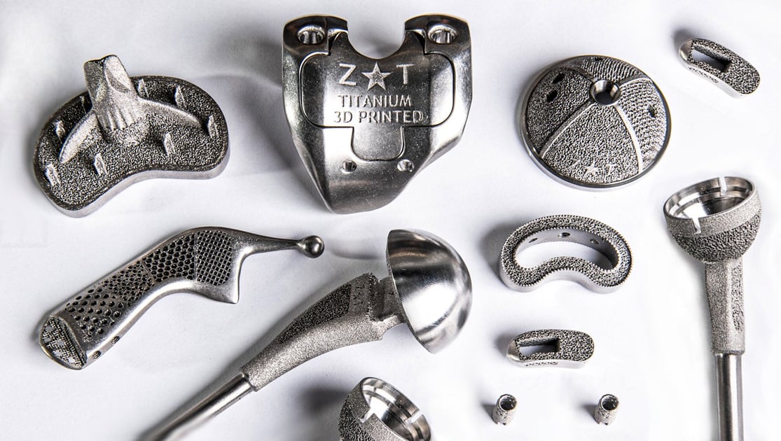 پرینت سه بعدی ایمپلنت‌های ارتوپدی با آلیاژ Ti6Al4V